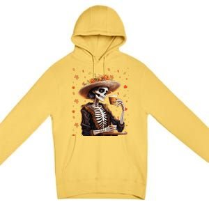 Dia De Los Muertos La Catrina Day Of The Dead Sugar Skull Premium Pullover Hoodie