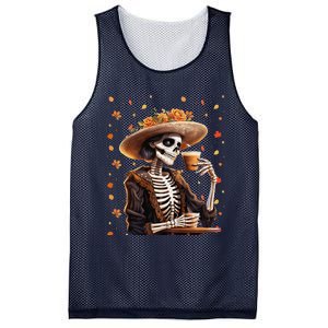 Dia De Los Muertos La Catrina Day Of The Dead Sugar Skull Mesh Reversible Basketball Jersey Tank