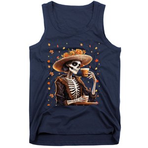 Dia De Los Muertos La Catrina Day Of The Dead Sugar Skull Tank Top