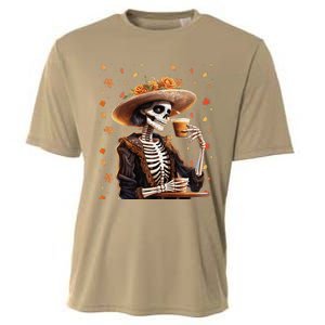 Dia De Los Muertos La Catrina Day Of The Dead Sugar Skull Cooling Performance Crew T-Shirt