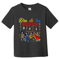 Dia De Los Muertos Day Of The Dead Mexican Skeleton Dancing Design Toddler T-Shirt