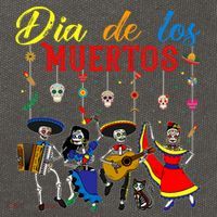 Dia De Los Muertos Day Of The Dead Mexican Skeleton Dancing Design Cotton Canvas Backpack