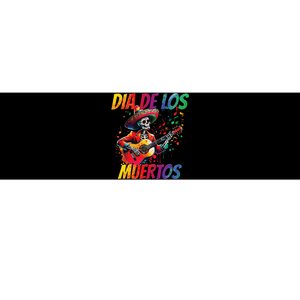 Dia De Los Muertos Skeleton Play Guitar Day Of The Dead Gift Bumper Sticker