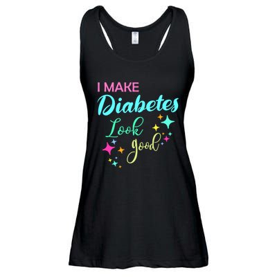 Diabetic Diabetes Look Good Gift Diabetic Gift Ladies Essential Flowy Tank