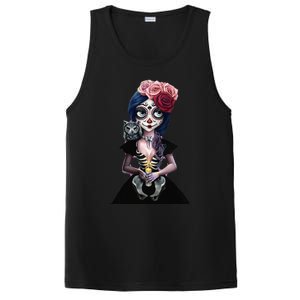 DíA De Los Muertos La Catrina Day Of The Dead Sugar Skull PosiCharge Competitor Tank