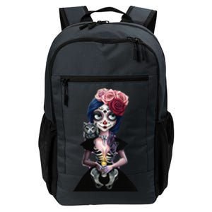 DíA De Los Muertos La Catrina Day Of The Dead Sugar Skull Daily Commute Backpack