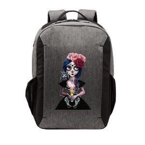 DíA De Los Muertos La Catrina Day Of The Dead Sugar Skull Vector Backpack