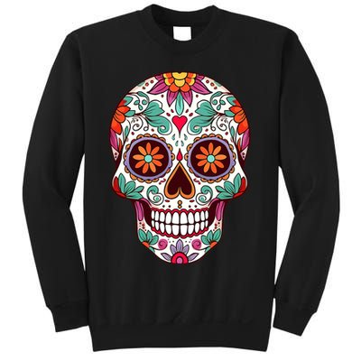 Dia De Los Muertos Mexico Costume Day Of Dead Sugar Skull Sweatshirt