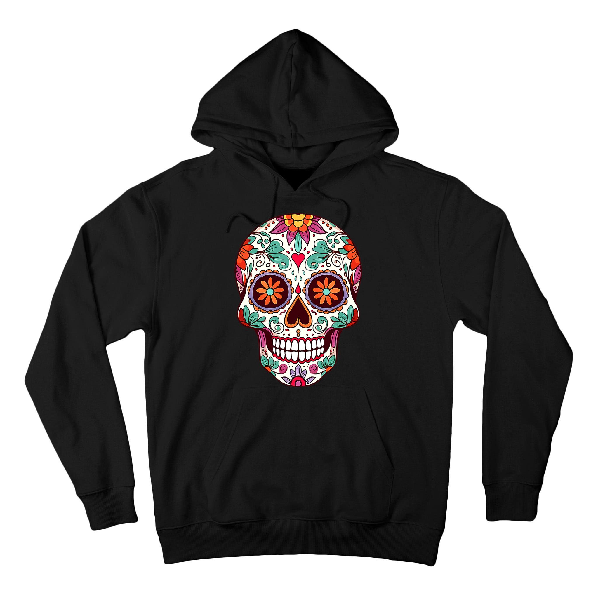 Dia De Los Muertos Mexico Costume Day Of Dead Sugar Skull Tall Hoodie
