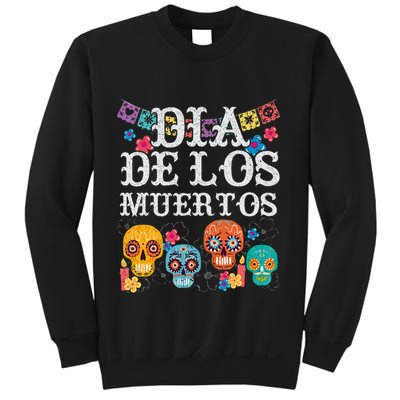 Dia De Los Muertos Sugar Skull Mexican Holiday Sweatshirt