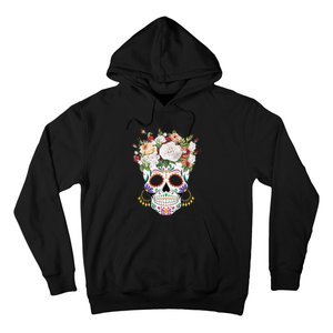 Dia De Los Muertos Day Of Dead Sugar Skull Costume Halloween Hoodie