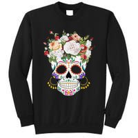 Dia De Los Muertos Day Of Dead Sugar Skull Costume Halloween Sweatshirt