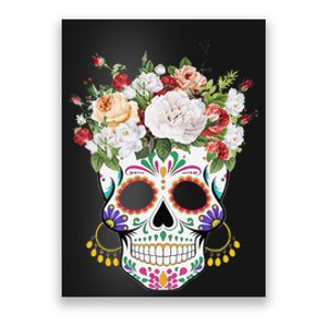 Dia De Los Muertos Day Of Dead Sugar Skull Costume Halloween Poster