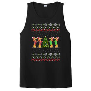 Dachshund Dog Lover Christmas PosiCharge Competitor Tank