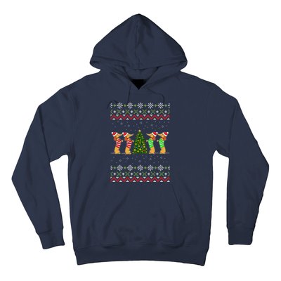 Dachshund Dog Lover Christmas Hoodie