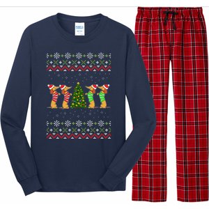 Dachshund Dog Lover Christmas Long Sleeve Pajama Set