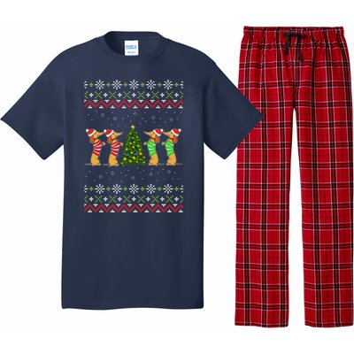 Dachshund Dog Lover Christmas Pajama Set