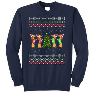 Dachshund Dog Lover Christmas Tall Sweatshirt