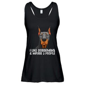 Doberman Dog Lover funny Doberman Lover Ladies Essential Flowy Tank