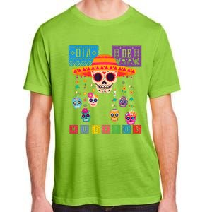 Dia De Los Muertos Day Of The Dead Sugar Skull Halloween Adult ChromaSoft Performance T-Shirt