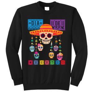 Dia De Los Muertos Day Of The Dead Sugar Skull Halloween Sweatshirt