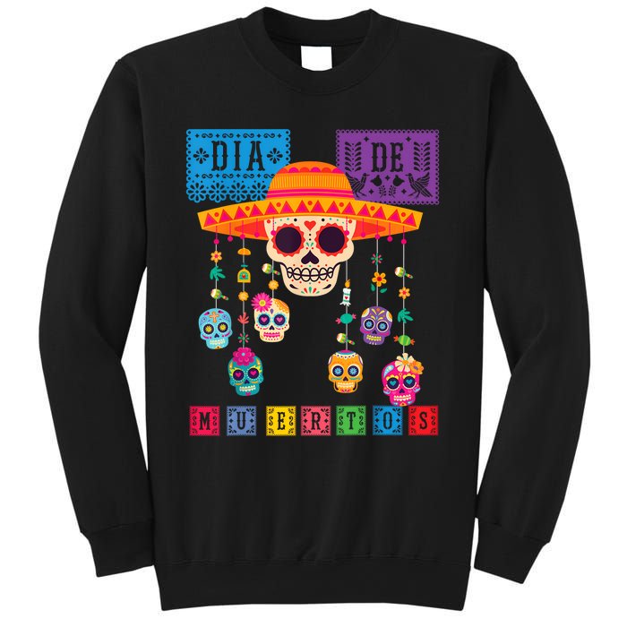 Dia De Los Muertos Day Of The Dead Sugar Skull Halloween Sweatshirt