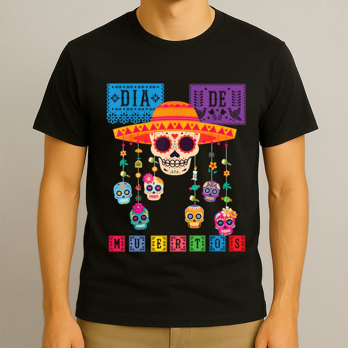 Dia De Los Muertos Day Of The Dead Sugar Skull Halloween T-Shirt