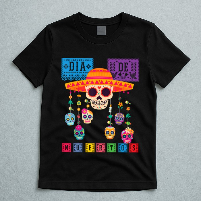 Dia De Los Muertos Day Of The Dead Sugar Skull Halloween T-Shirt