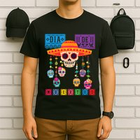 Dia De Los Muertos Day Of The Dead Sugar Skull Halloween T-Shirt