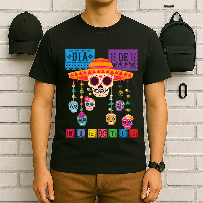 Dia De Los Muertos Day Of The Dead Sugar Skull Halloween T-Shirt