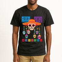 Dia De Los Muertos Day Of The Dead Sugar Skull Halloween Tall T-Shirt