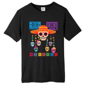 Dia De Los Muertos Day Of The Dead Sugar Skull Halloween Tall Fusion ChromaSoft Performance T-Shirt