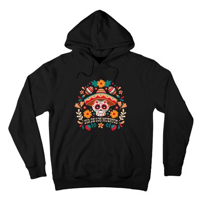 Dia De Los Muertos Day Of Dead Mexican Hoodie