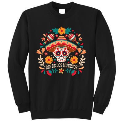 Dia De Los Muertos Day Of Dead Mexican Tall Sweatshirt