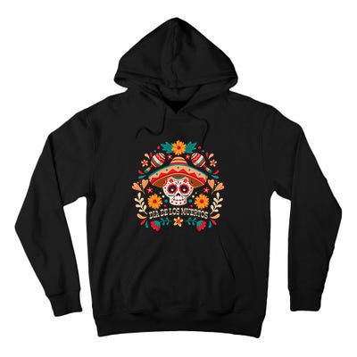 Dia De Los Muertos Day Of Dead Mexican Tall Hoodie