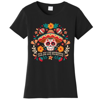 Dia De Los Muertos Day Of Dead Mexican Women's T-Shirt