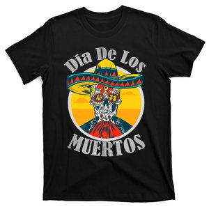 Dia De Los Muertos Day Of The Dead Skull Costume Halloween T-Shirt