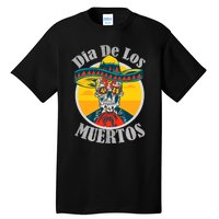 Dia De Los Muertos Day Of The Dead Skull Costume Halloween Tall T-Shirt