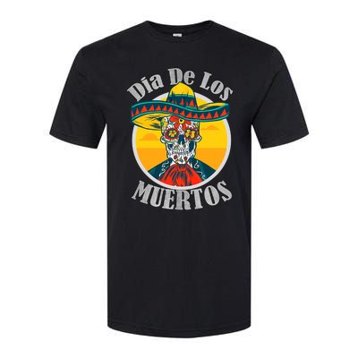 Dia De Los Muertos Day Of The Dead Skull Costume Halloween Softstyle CVC T-Shirt