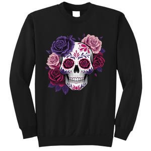 Dia De Los Muertos Costume Day Of The Dead Sugar Skull Gift Sweatshirt