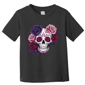 Dia De Los Muertos Costume Day Of The Dead Sugar Skull Gift Toddler T-Shirt