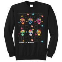 Dia De Los Muertos Day Of The Dead Sugar Skull Teacher Sweatshirt