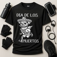 Dia De Los Muertos Funny Day Of The Dead Hanging Skulls Performance Shirt