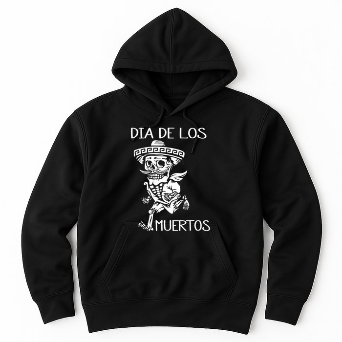 Dia De Los Muertos Funny Day Of The Dead Hanging Skulls Hoodie