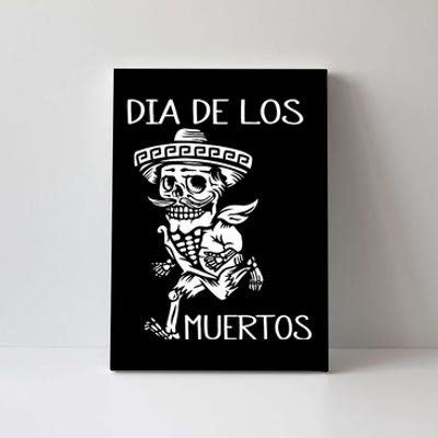 Dia De Los Muertos Funny Day Of The Dead Hanging Skulls Canvas