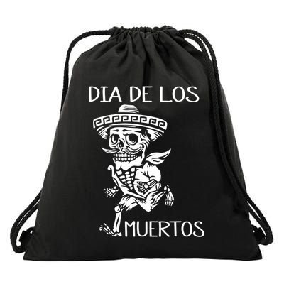 Dia De Los Muertos Funny Day Of The Dead Hanging Skulls Drawstring Bag