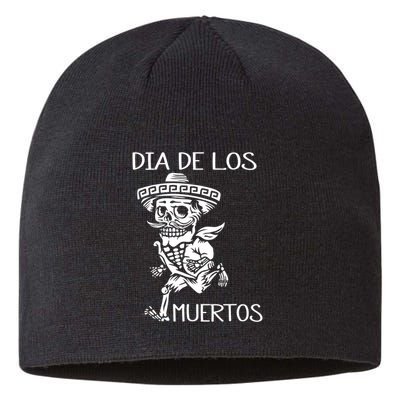 Dia De Los Muertos Funny Day Of The Dead Hanging Skulls Sustainable Beanie