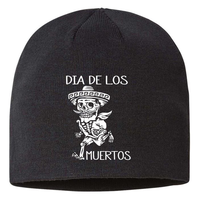 Dia De Los Muertos Funny Day Of The Dead Hanging Skulls Sustainable Beanie