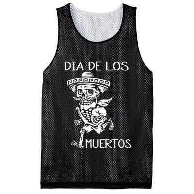 Dia De Los Muertos Funny Day Of The Dead Hanging Skulls Mesh Reversible Basketball Jersey Tank