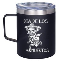 Dia De Los Muertos Funny Day Of The Dead Hanging Skulls 12oz Stainless Steel Coffee Mug